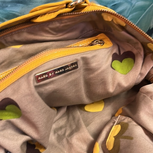 Yellow Leather marc Jacobs Bowling bag Patent Leather - Picture 3 of 3